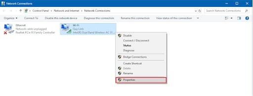 doi DNS Bong88 buoc 3