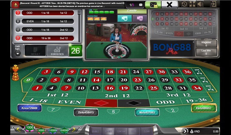 Cách chơi Roulette Sbobet Roulette Sbobet