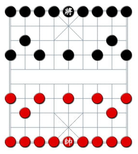 Cách thiết lập bàn đánh cờ úp Cách thiết lập bàn đánh cờ úp